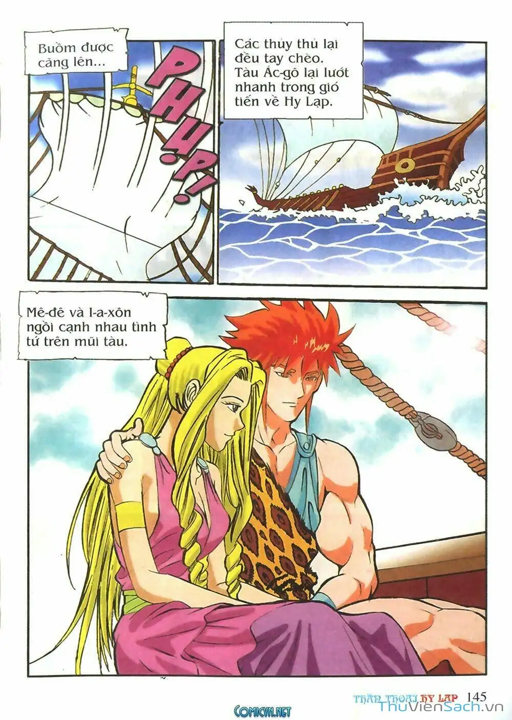 Truyện Tranh Thần Thoại Hy Lạp - Nguồn Gốc Các Vị Thần trang 3