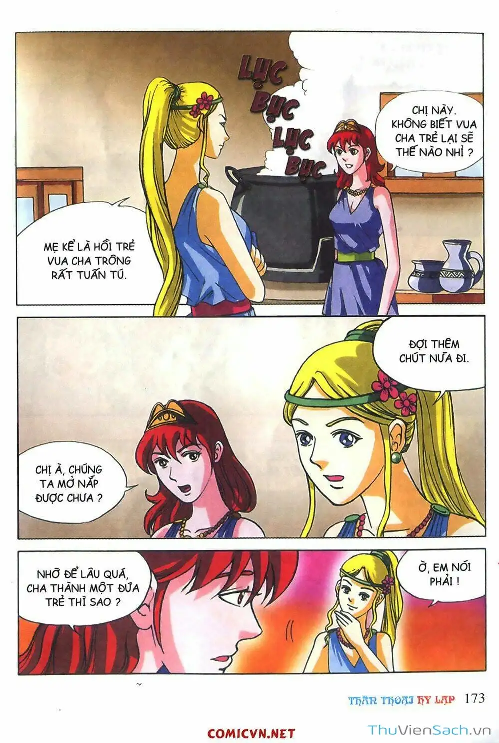 Truyện Tranh Thần Thoại Hy Lạp - Nguồn Gốc Các Vị Thần trang 3