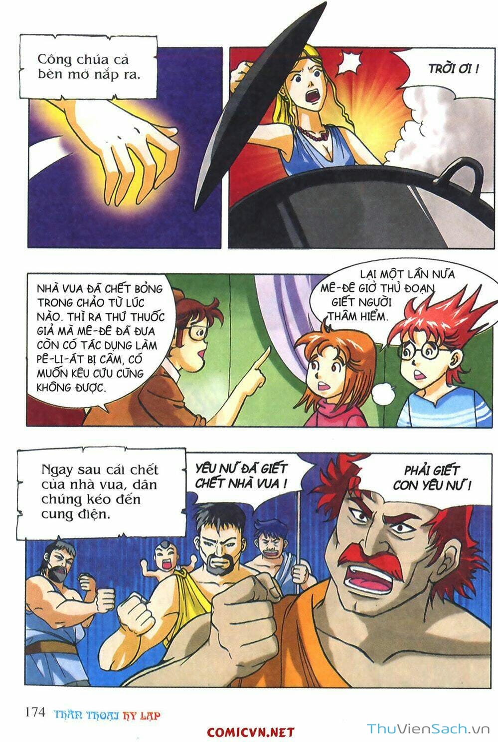 Truyện Tranh Thần Thoại Hy Lạp - Nguồn Gốc Các Vị Thần trang 3