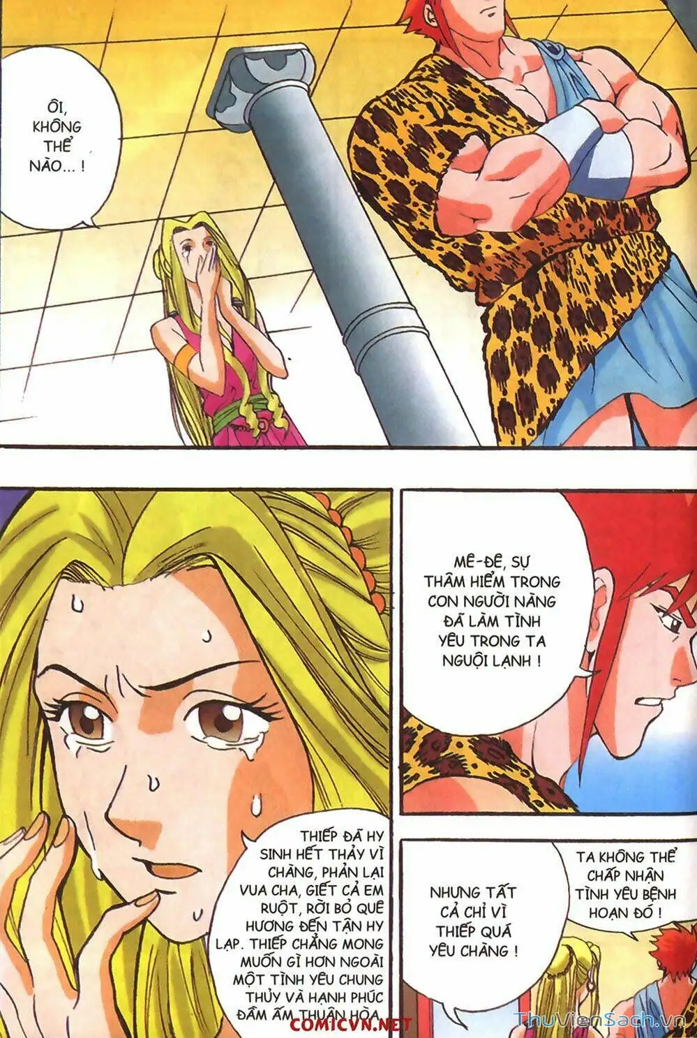 Truyện Tranh Thần Thoại Hy Lạp - Nguồn Gốc Các Vị Thần trang 3