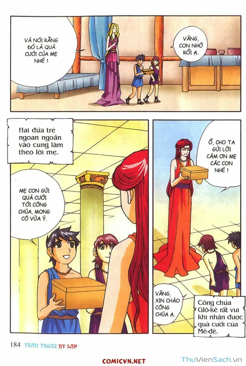 Truyện Tranh Thần Thoại Hy Lạp - Nguồn Gốc Các Vị Thần trang 3