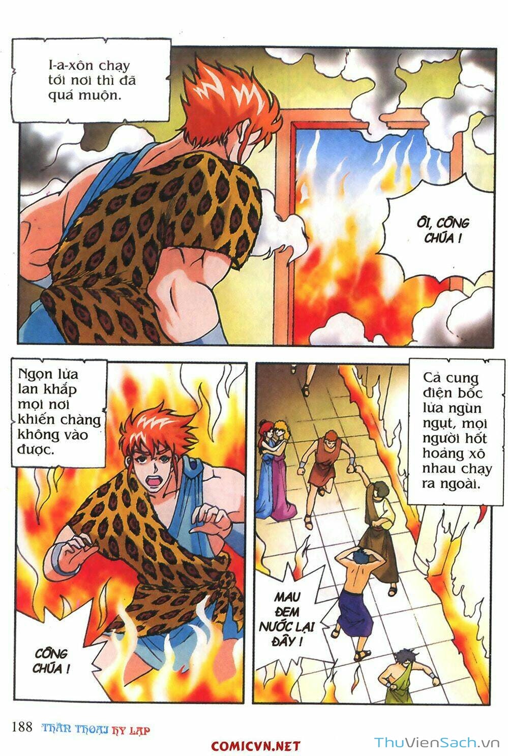 Truyện Tranh Thần Thoại Hy Lạp - Nguồn Gốc Các Vị Thần trang 3