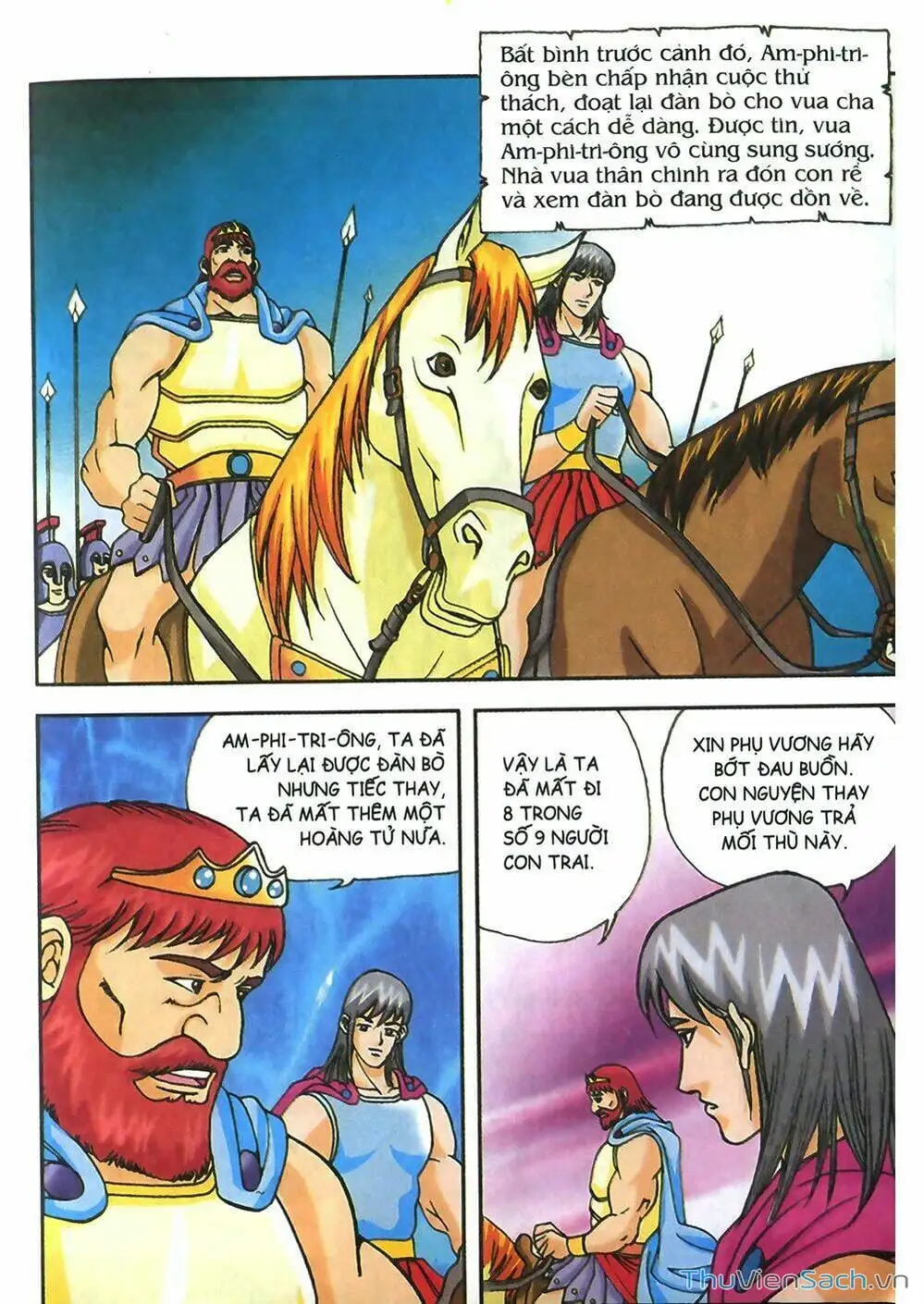 Truyện Tranh Thần Thoại Hy Lạp - Nguồn Gốc Các Vị Thần trang 3