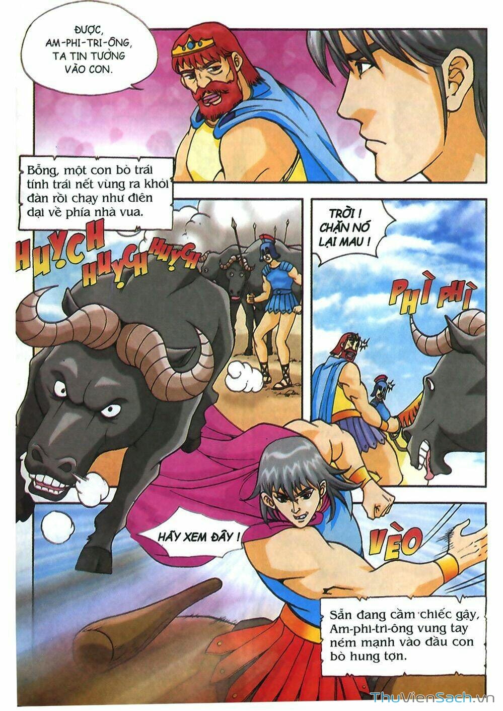 Truyện Tranh Thần Thoại Hy Lạp - Nguồn Gốc Các Vị Thần trang 3