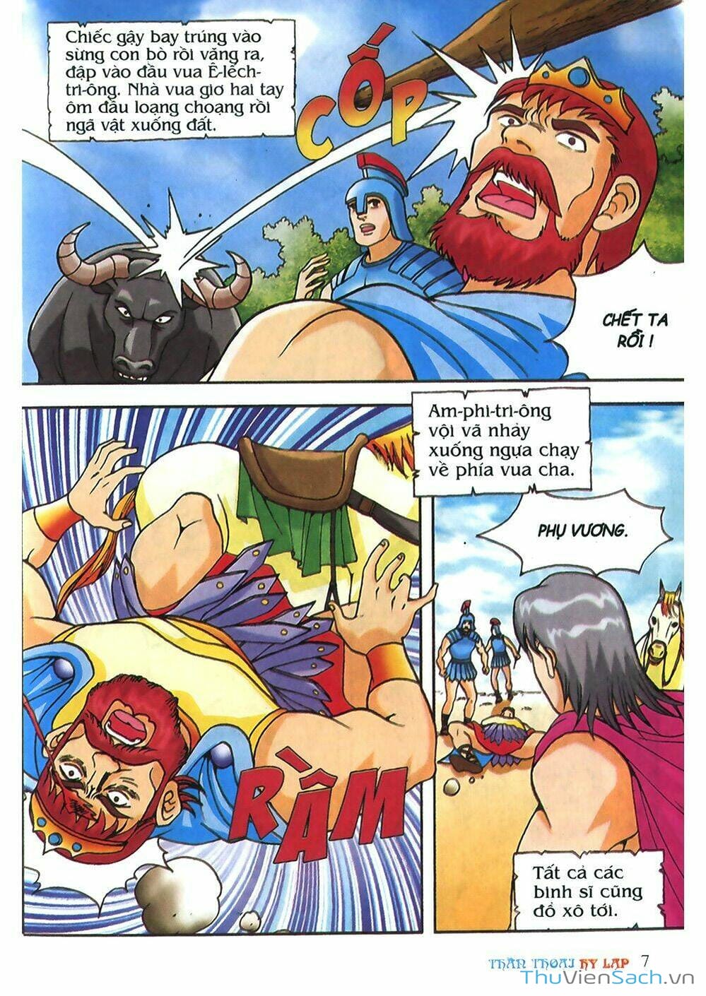 Truyện Tranh Thần Thoại Hy Lạp - Nguồn Gốc Các Vị Thần trang 3