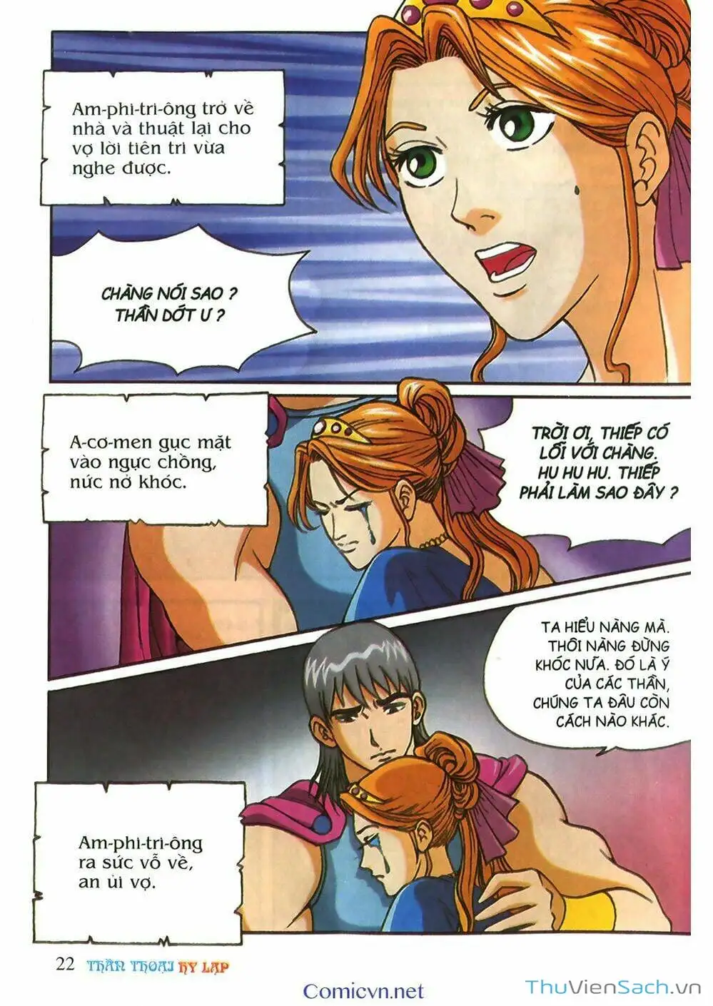Truyện Tranh Thần Thoại Hy Lạp - Nguồn Gốc Các Vị Thần trang 3