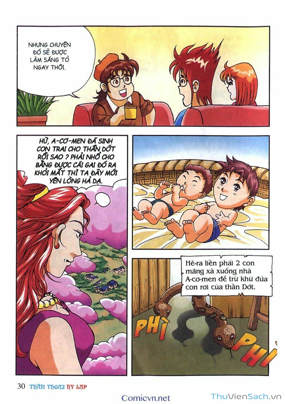 Truyện Tranh Thần Thoại Hy Lạp - Nguồn Gốc Các Vị Thần trang 3