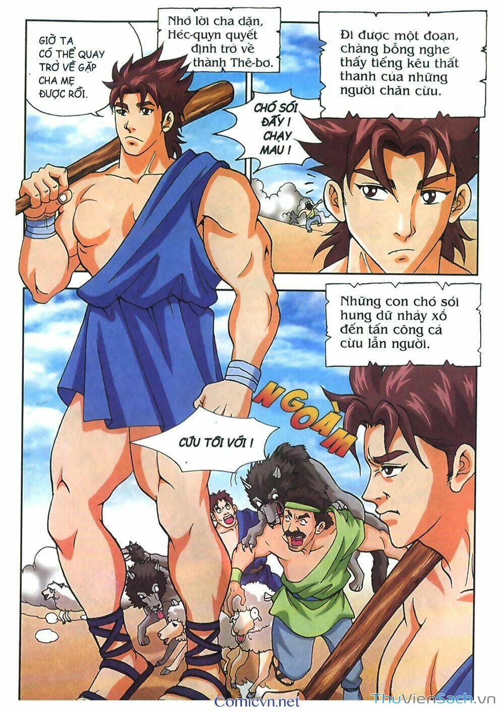 Truyện Tranh Thần Thoại Hy Lạp - Nguồn Gốc Các Vị Thần trang 3