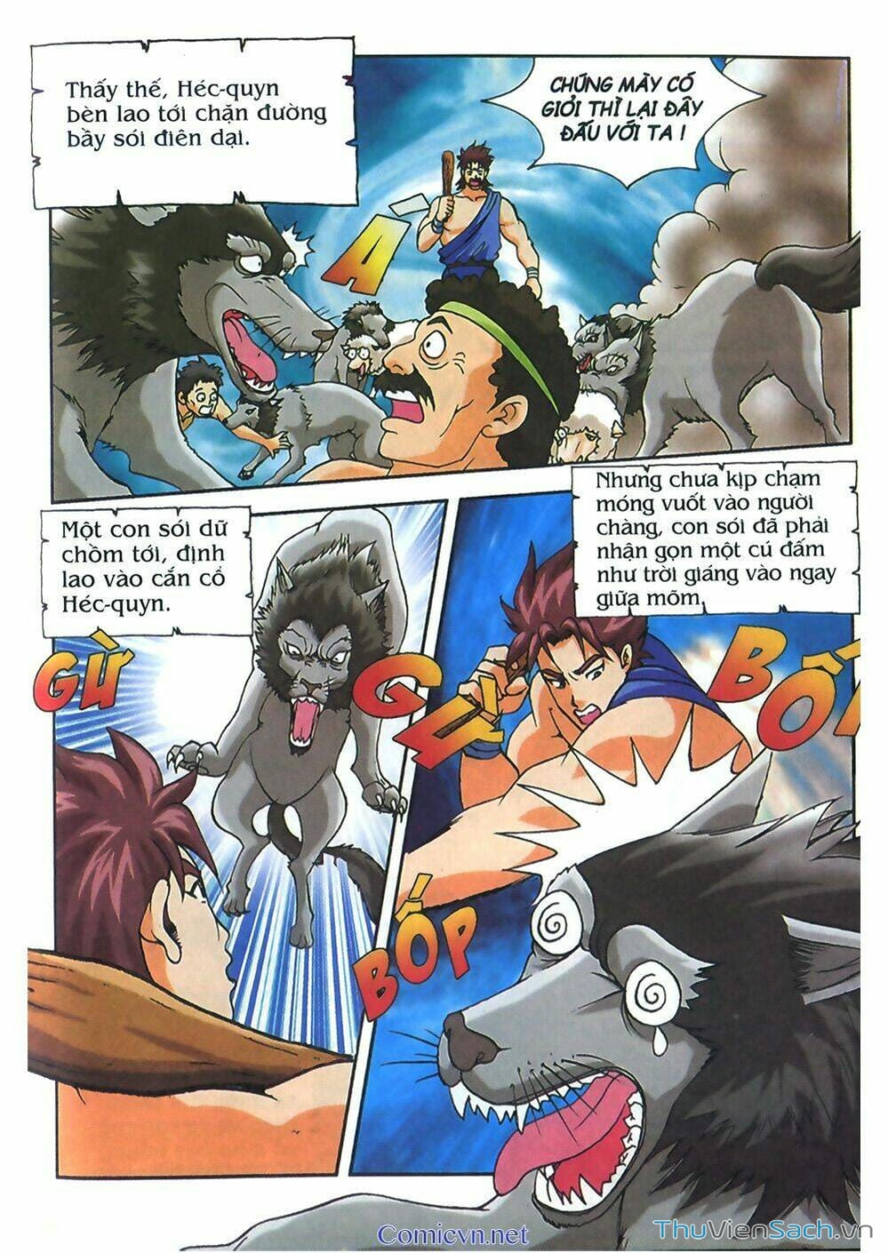 Truyện Tranh Thần Thoại Hy Lạp - Nguồn Gốc Các Vị Thần trang 3