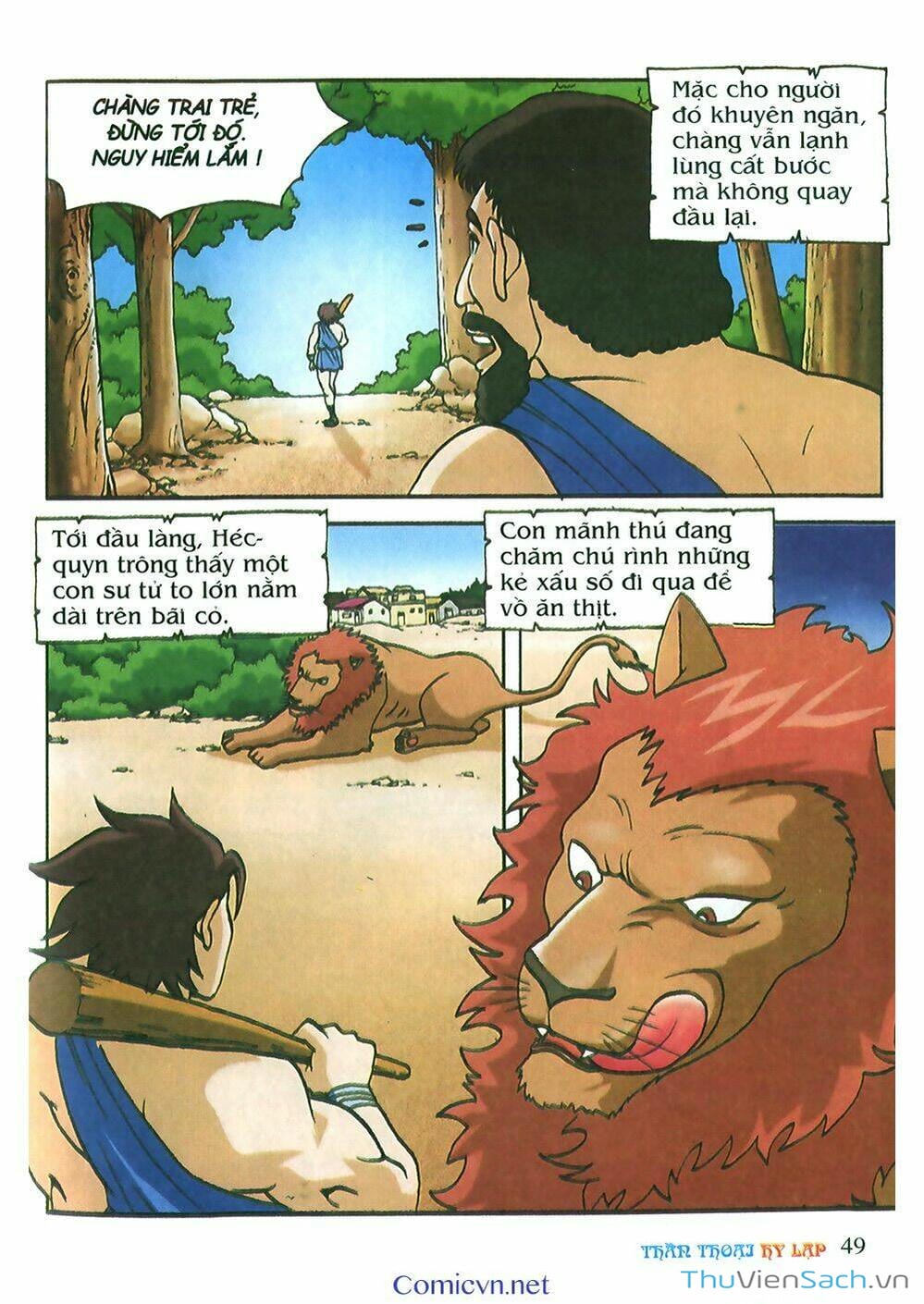 Truyện Tranh Thần Thoại Hy Lạp - Nguồn Gốc Các Vị Thần trang 3