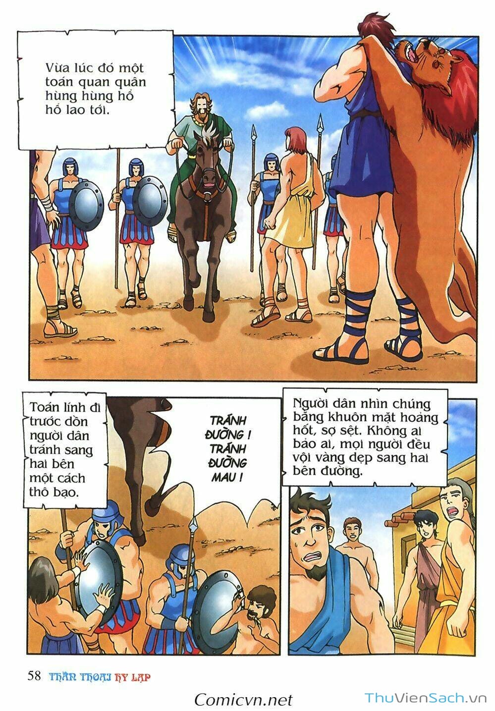 Truyện Tranh Thần Thoại Hy Lạp - Nguồn Gốc Các Vị Thần trang 3