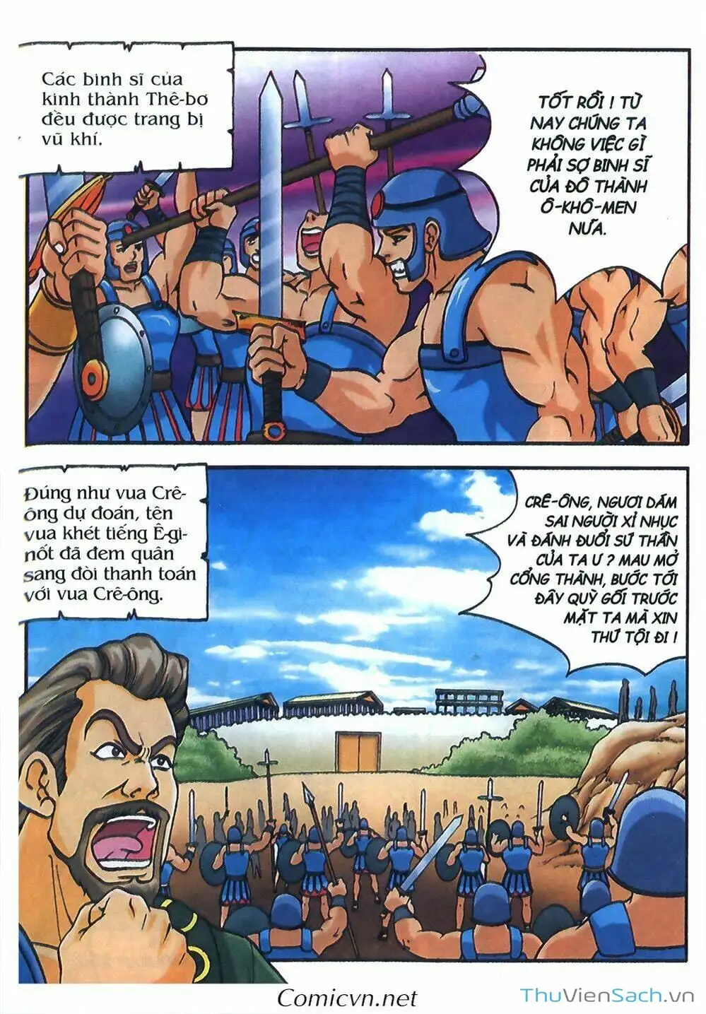 Truyện Tranh Thần Thoại Hy Lạp - Nguồn Gốc Các Vị Thần trang 3