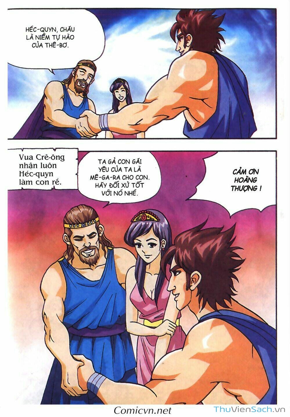 Truyện Tranh Thần Thoại Hy Lạp - Nguồn Gốc Các Vị Thần trang 3