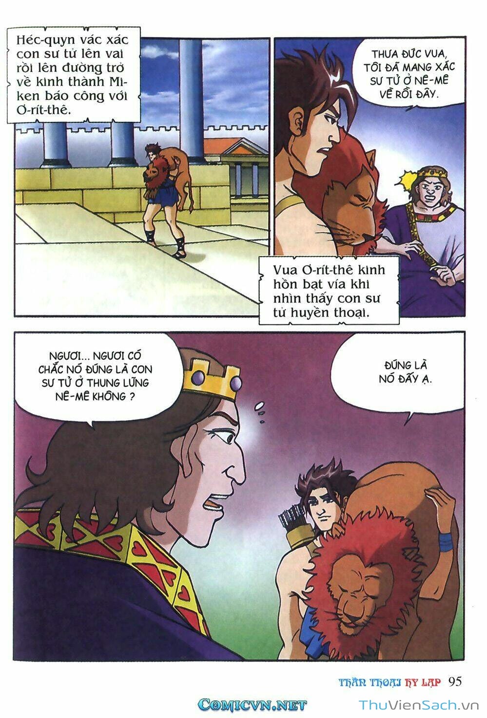 Truyện Tranh Thần Thoại Hy Lạp - Nguồn Gốc Các Vị Thần trang 3