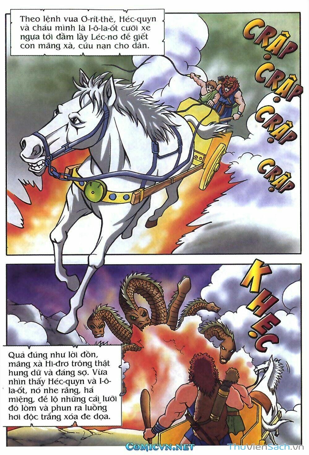 Truyện Tranh Thần Thoại Hy Lạp - Nguồn Gốc Các Vị Thần trang 3