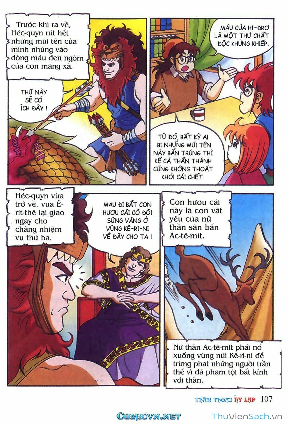 Truyện Tranh Thần Thoại Hy Lạp - Nguồn Gốc Các Vị Thần trang 3