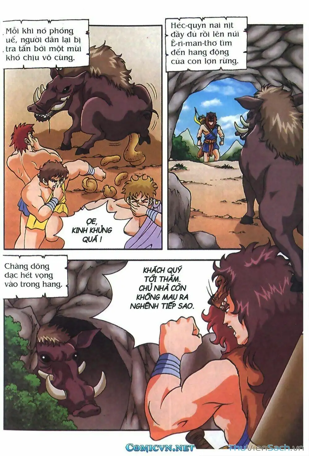 Truyện Tranh Thần Thoại Hy Lạp - Nguồn Gốc Các Vị Thần trang 3