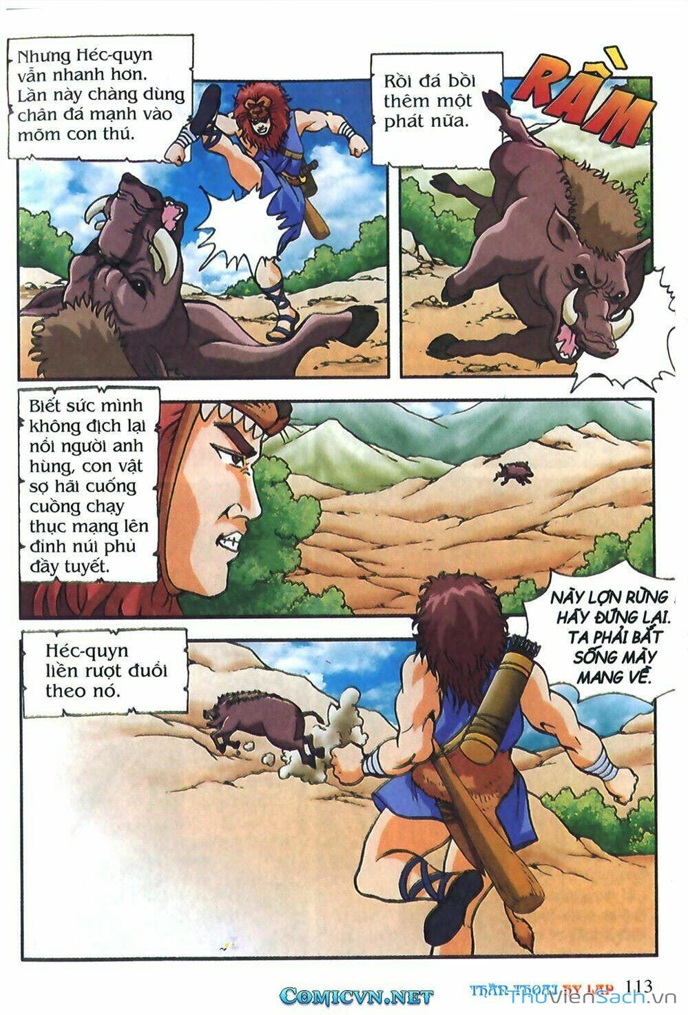 Truyện Tranh Thần Thoại Hy Lạp - Nguồn Gốc Các Vị Thần trang 3