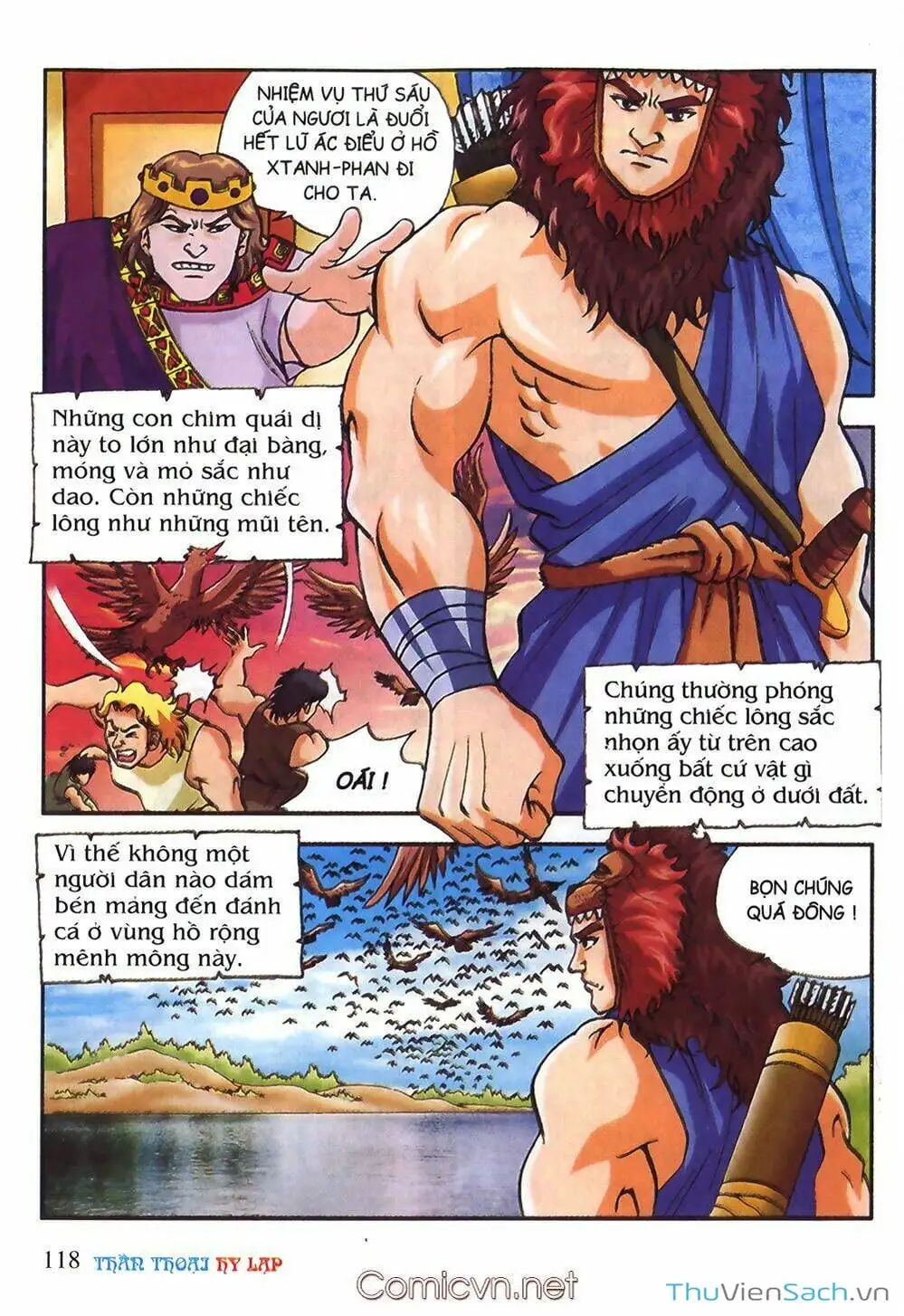 Truyện Tranh Thần Thoại Hy Lạp - Nguồn Gốc Các Vị Thần trang 3