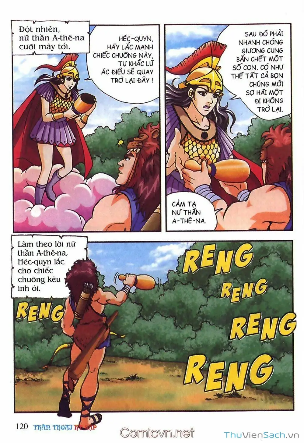 Truyện Tranh Thần Thoại Hy Lạp - Nguồn Gốc Các Vị Thần trang 3