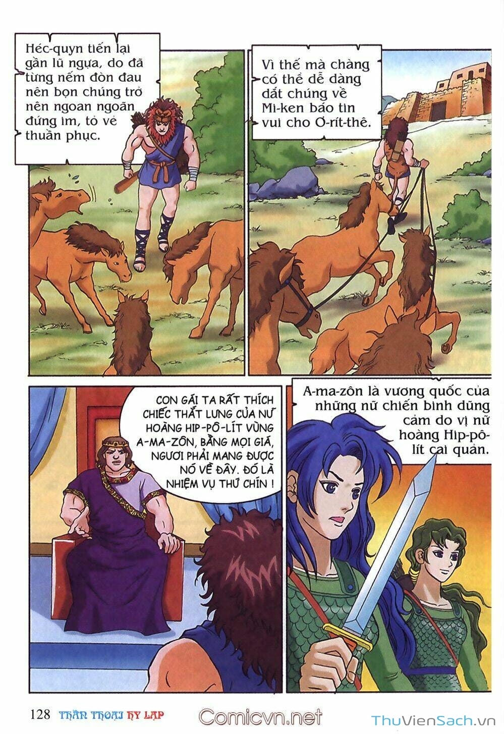 Truyện Tranh Thần Thoại Hy Lạp - Nguồn Gốc Các Vị Thần trang 3