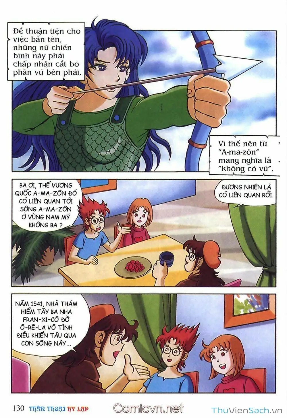 Truyện Tranh Thần Thoại Hy Lạp - Nguồn Gốc Các Vị Thần trang 3