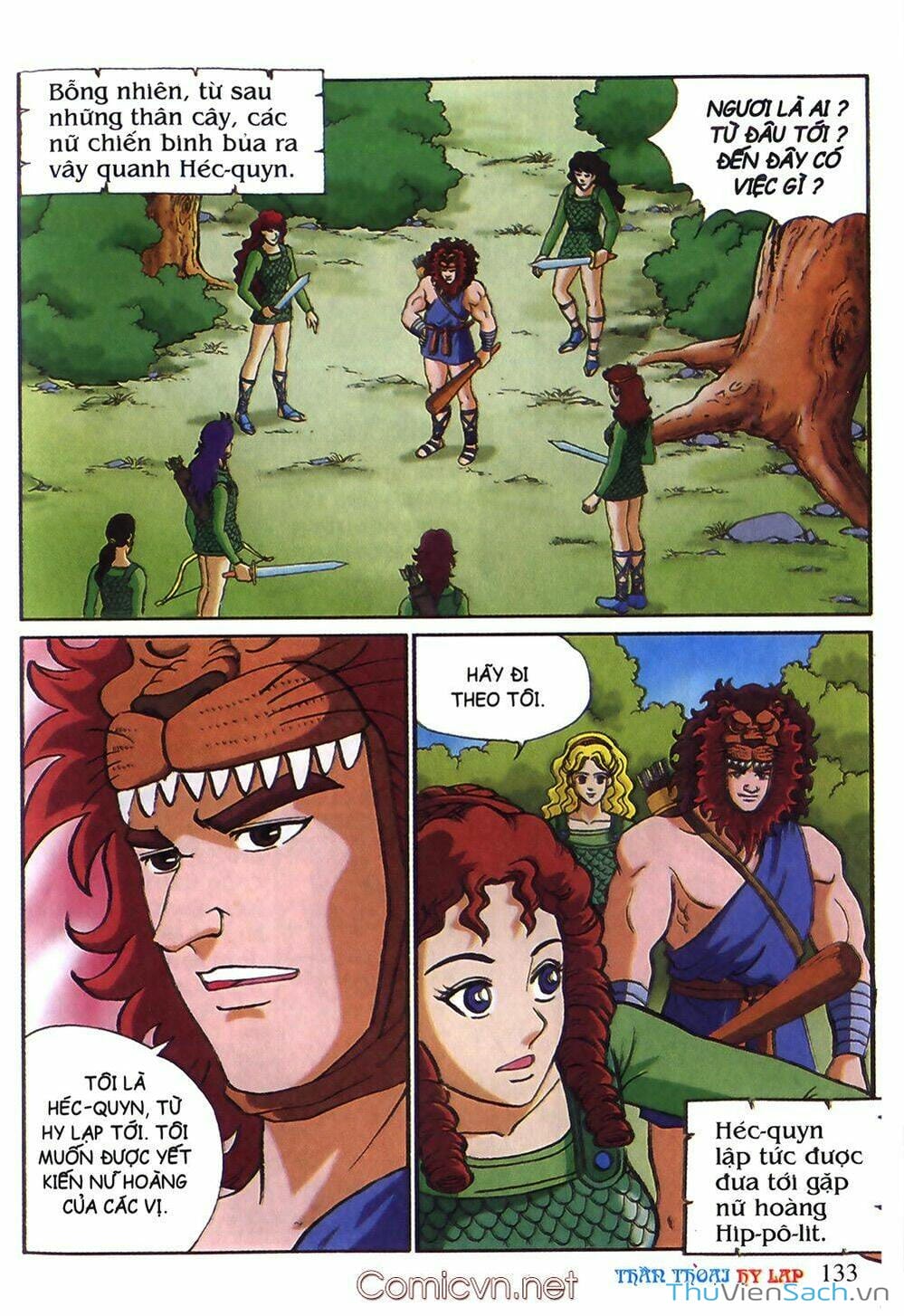 Truyện Tranh Thần Thoại Hy Lạp - Nguồn Gốc Các Vị Thần trang 3