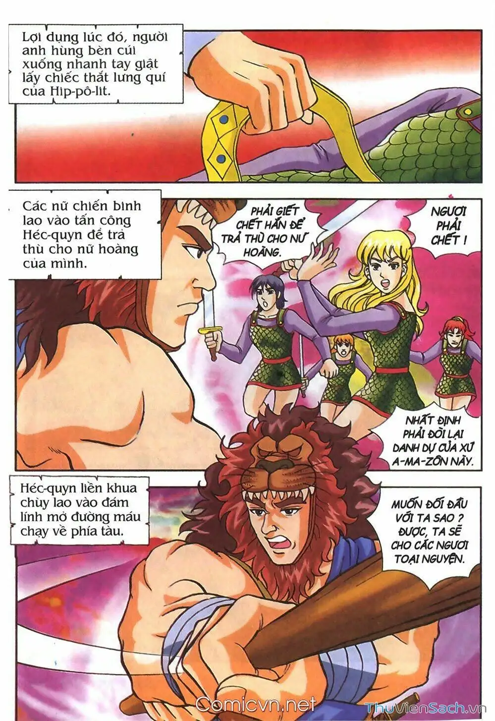 Truyện Tranh Thần Thoại Hy Lạp - Nguồn Gốc Các Vị Thần trang 3