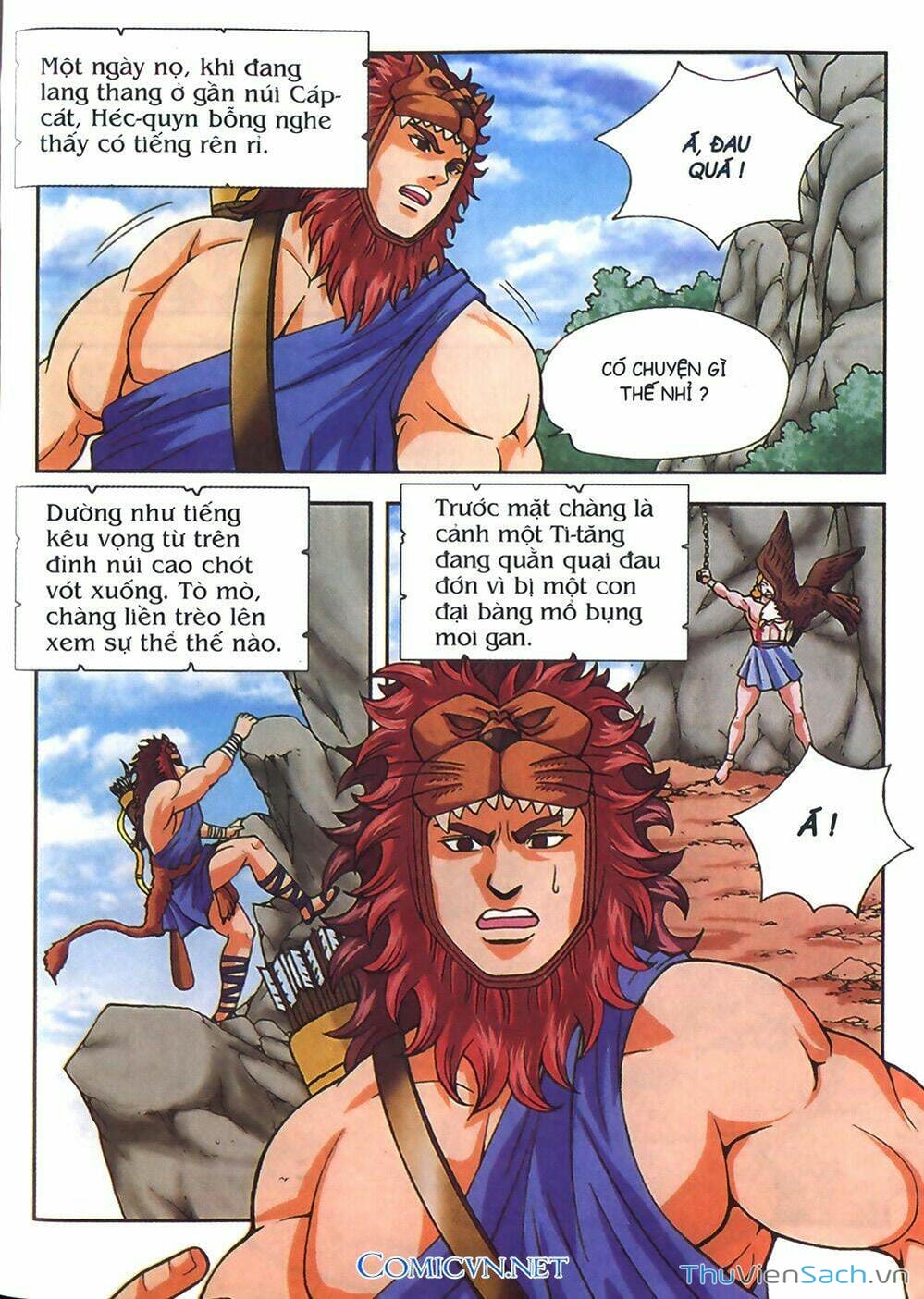 Truyện Tranh Thần Thoại Hy Lạp - Nguồn Gốc Các Vị Thần trang 3