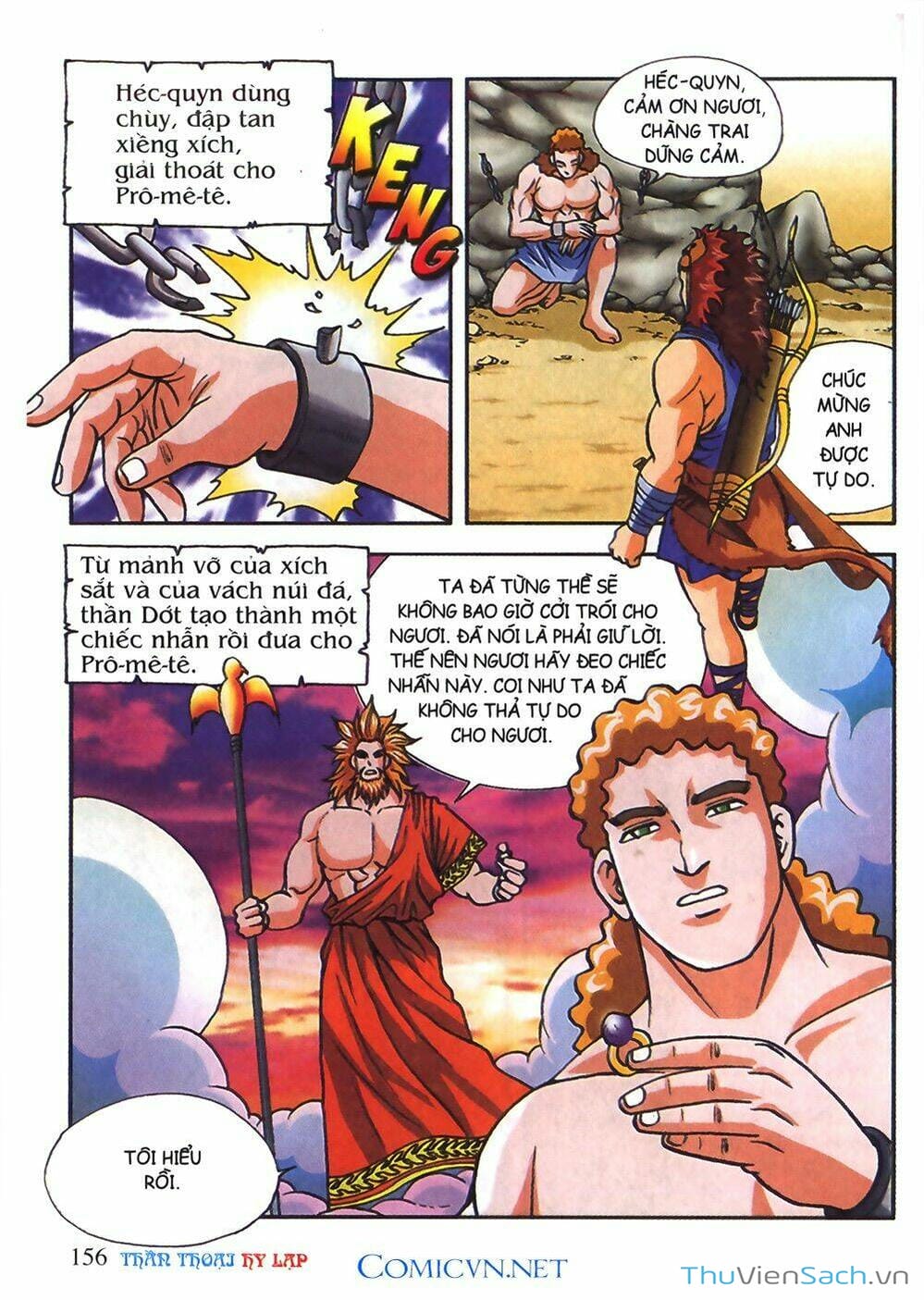 Truyện Tranh Thần Thoại Hy Lạp - Nguồn Gốc Các Vị Thần trang 3