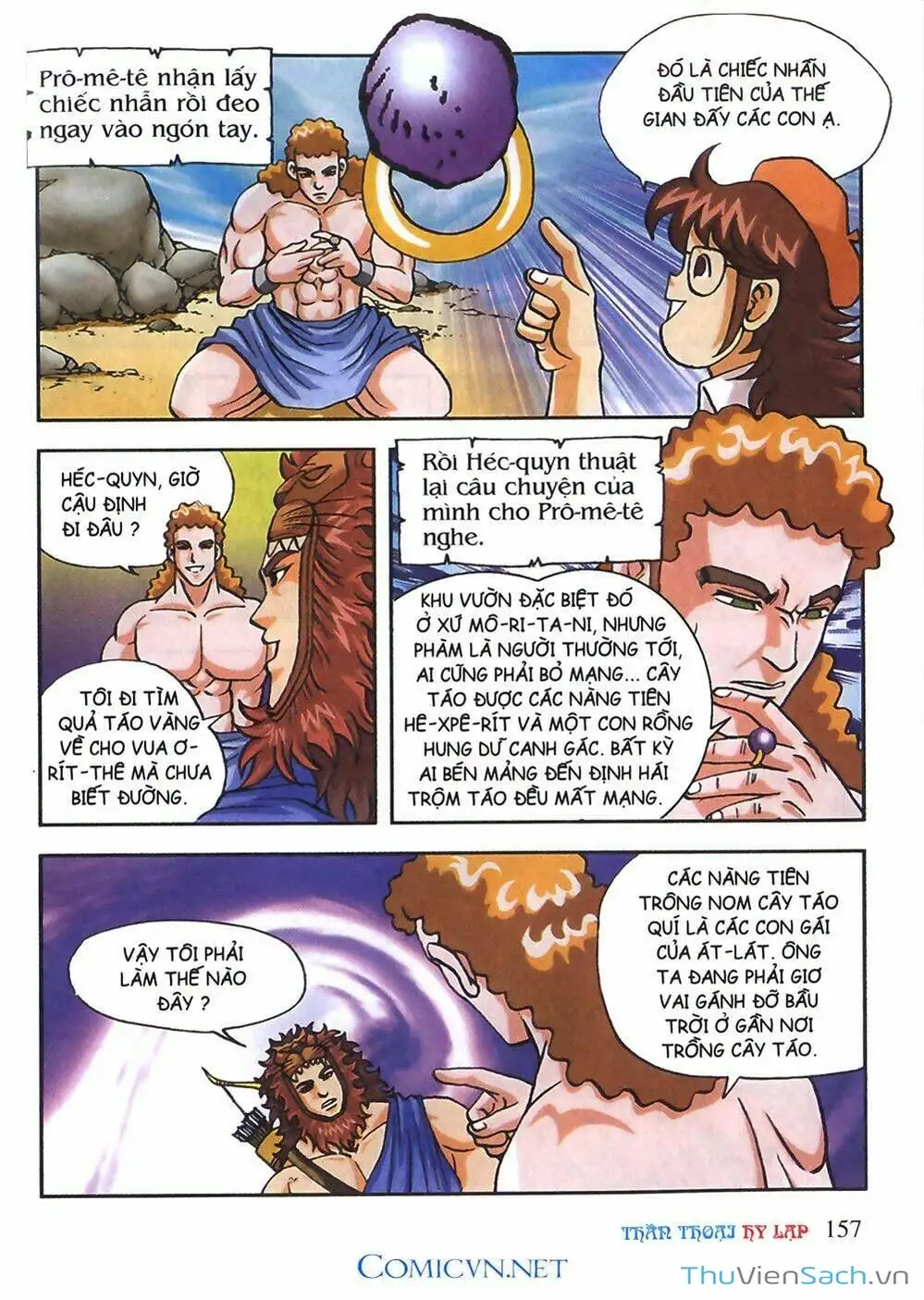 Truyện Tranh Thần Thoại Hy Lạp - Nguồn Gốc Các Vị Thần trang 3