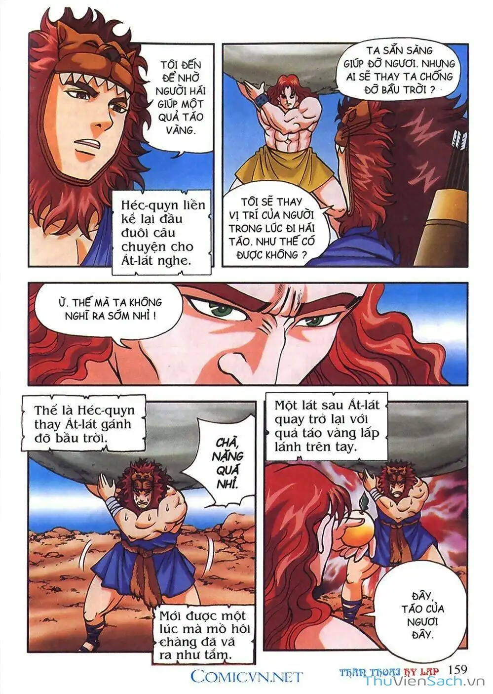 Truyện Tranh Thần Thoại Hy Lạp - Nguồn Gốc Các Vị Thần trang 3