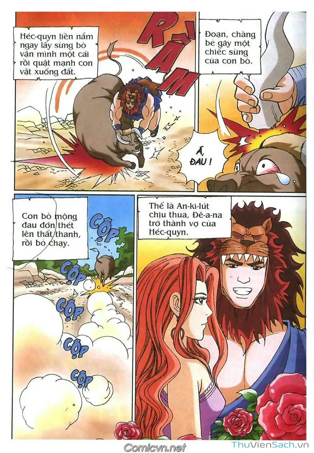 Truyện Tranh Thần Thoại Hy Lạp - Nguồn Gốc Các Vị Thần trang 3