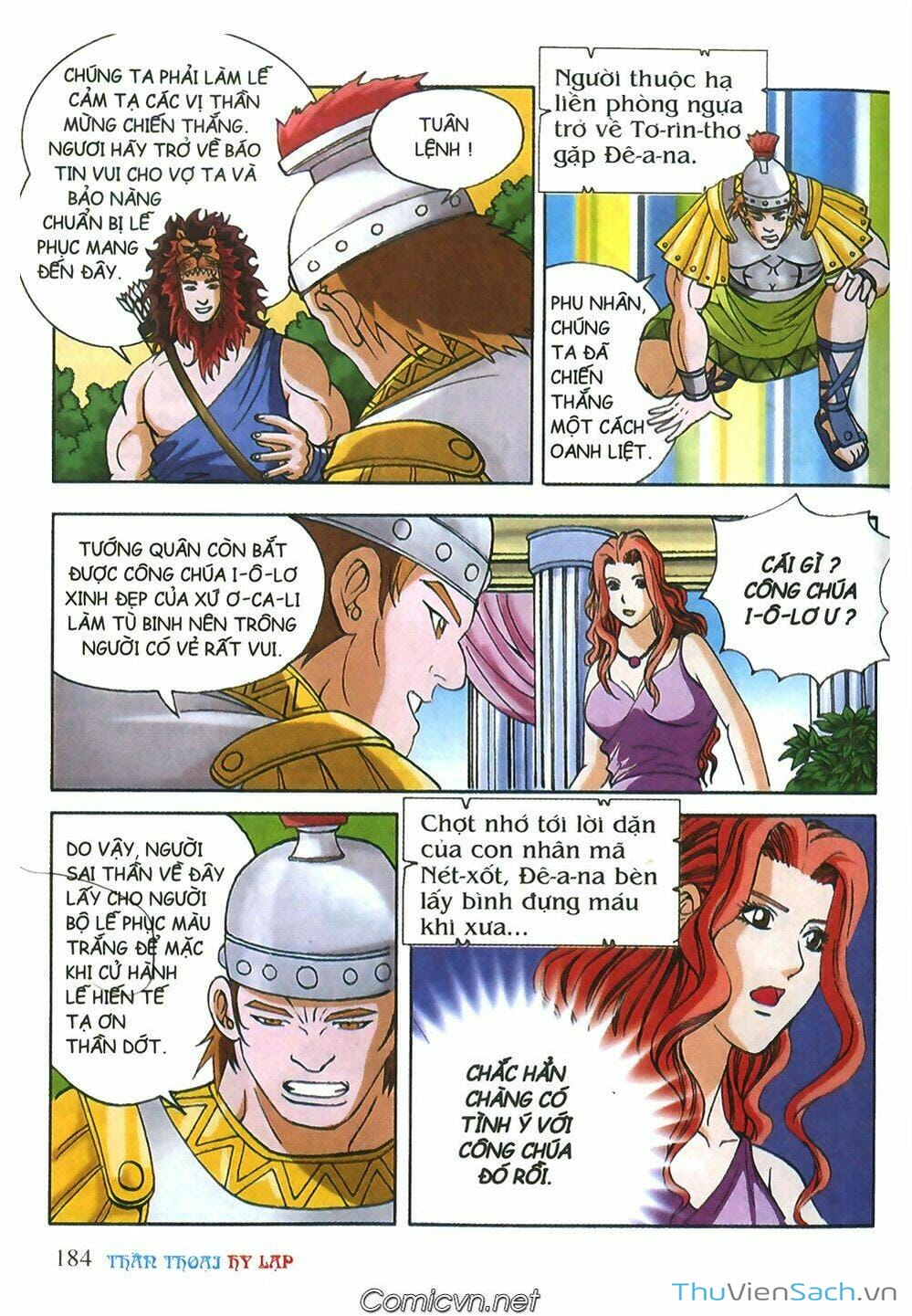 Truyện Tranh Thần Thoại Hy Lạp - Nguồn Gốc Các Vị Thần trang 3