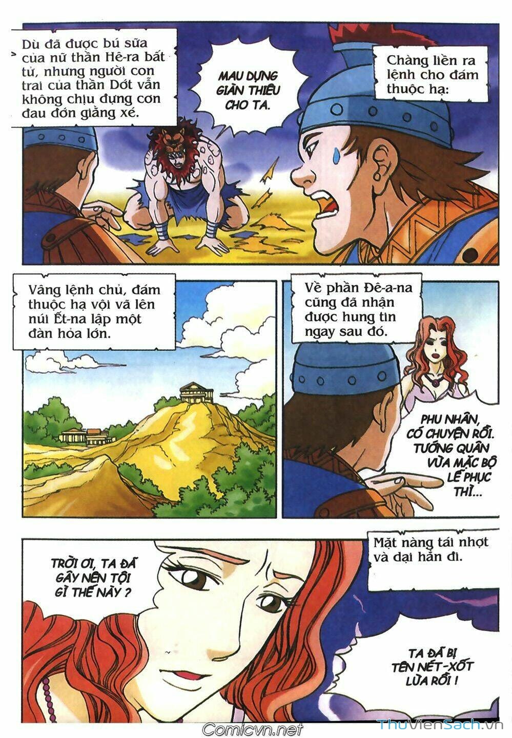 Truyện Tranh Thần Thoại Hy Lạp - Nguồn Gốc Các Vị Thần trang 3