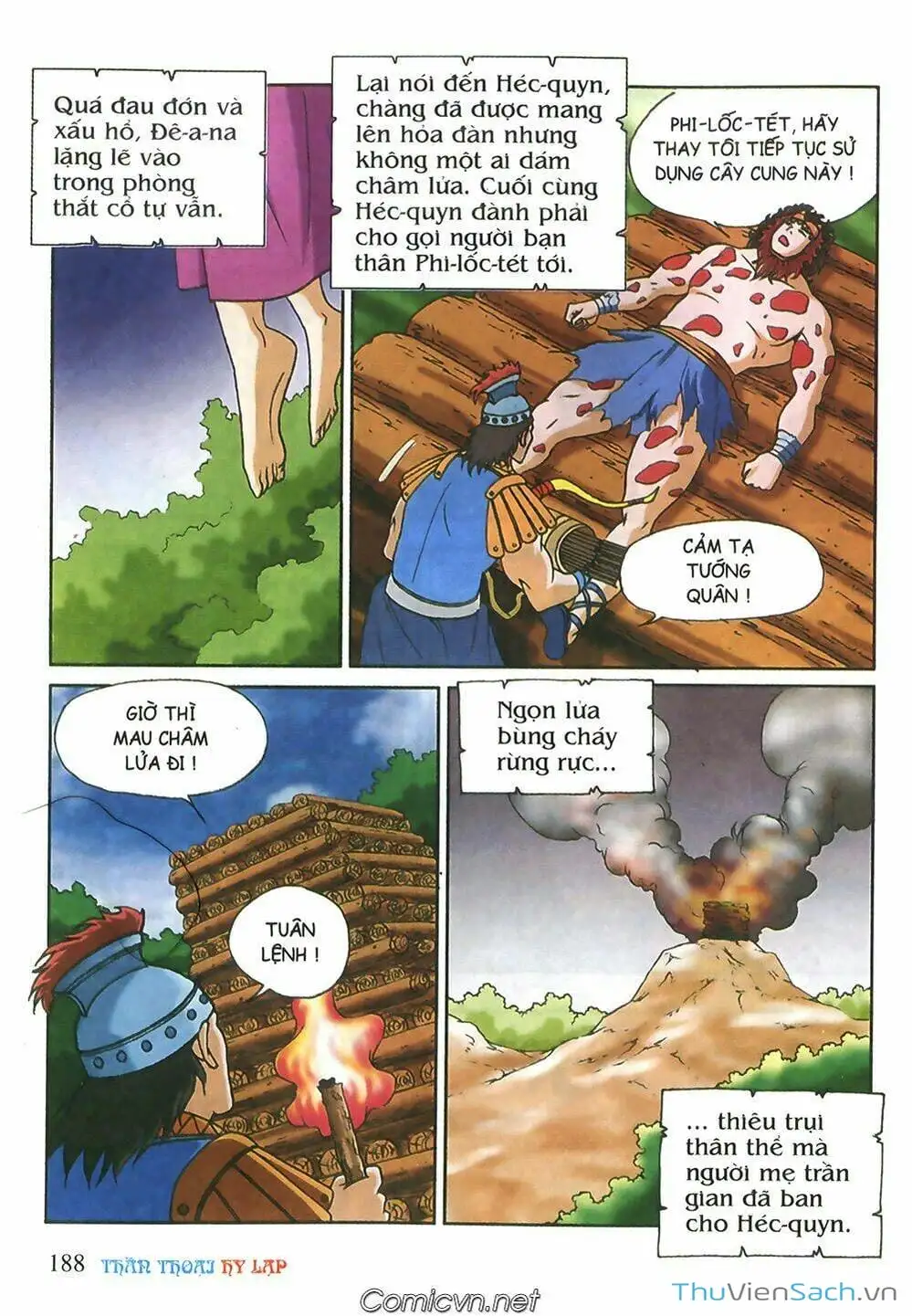 Truyện Tranh Thần Thoại Hy Lạp - Nguồn Gốc Các Vị Thần trang 3