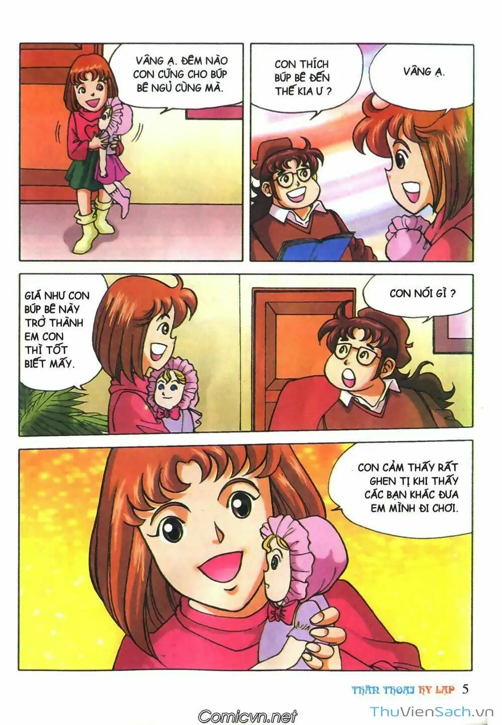 Truyện Tranh Thần Thoại Hy Lạp - Nguồn Gốc Các Vị Thần trang 3