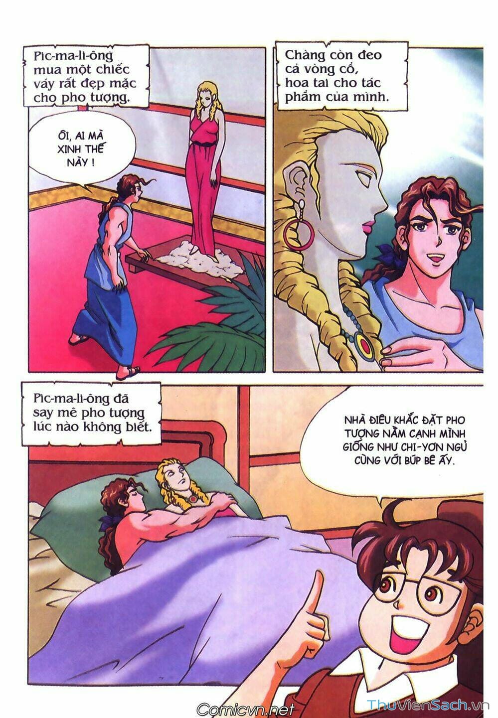 Truyện Tranh Thần Thoại Hy Lạp - Nguồn Gốc Các Vị Thần trang 3