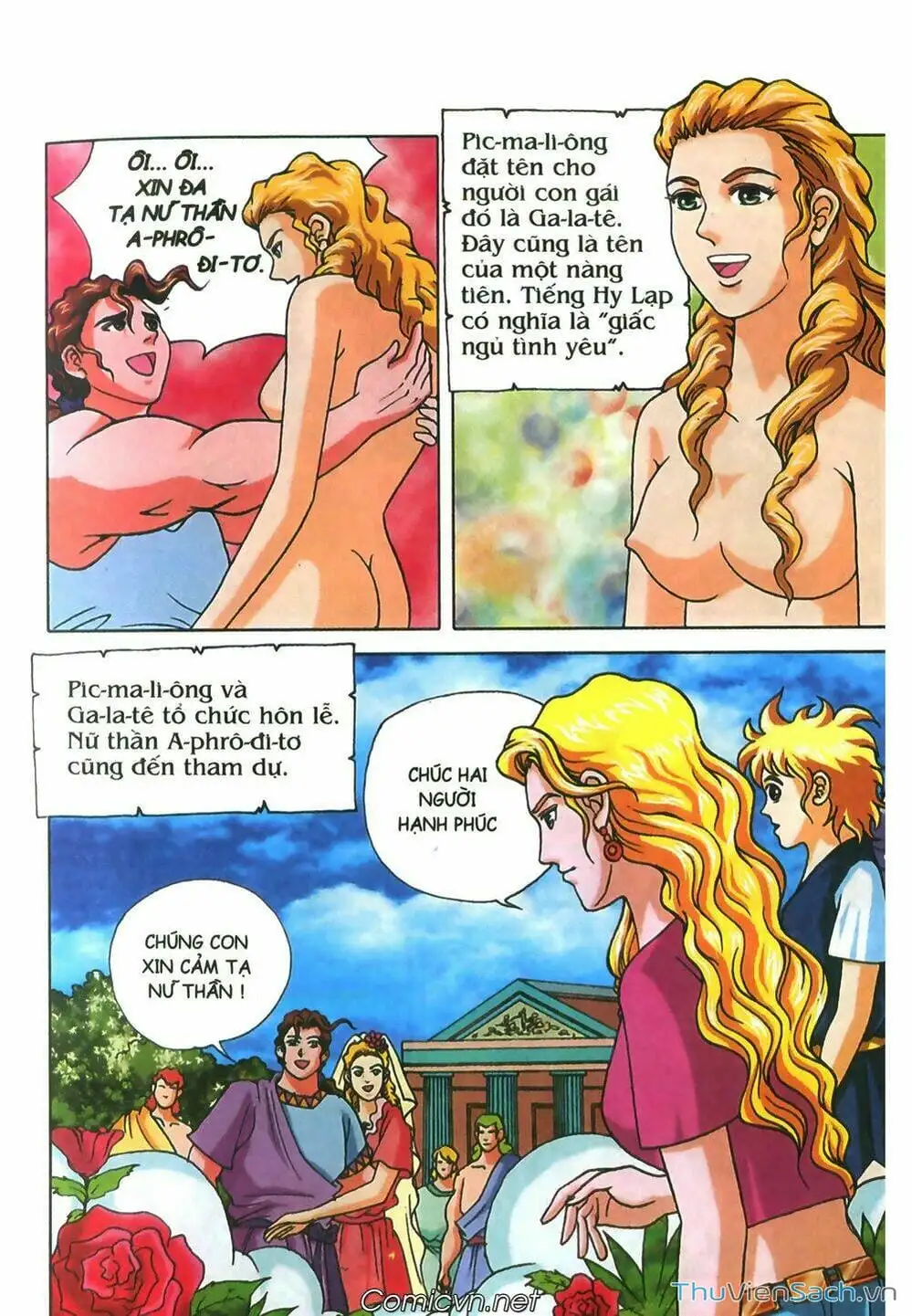 Truyện Tranh Thần Thoại Hy Lạp - Nguồn Gốc Các Vị Thần trang 3