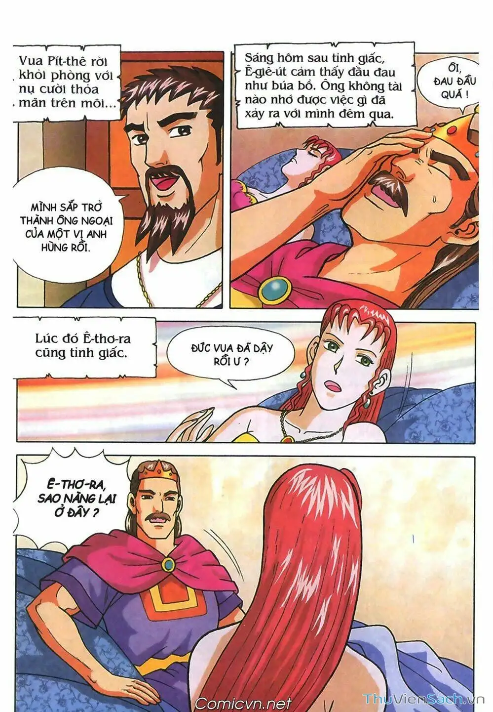 Truyện Tranh Thần Thoại Hy Lạp - Nguồn Gốc Các Vị Thần trang 3