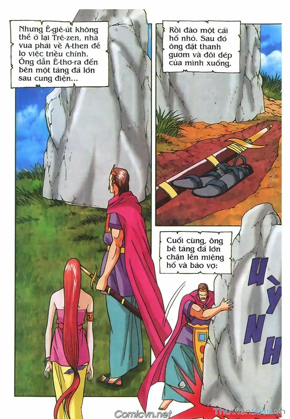 Truyện Tranh Thần Thoại Hy Lạp - Nguồn Gốc Các Vị Thần trang 3