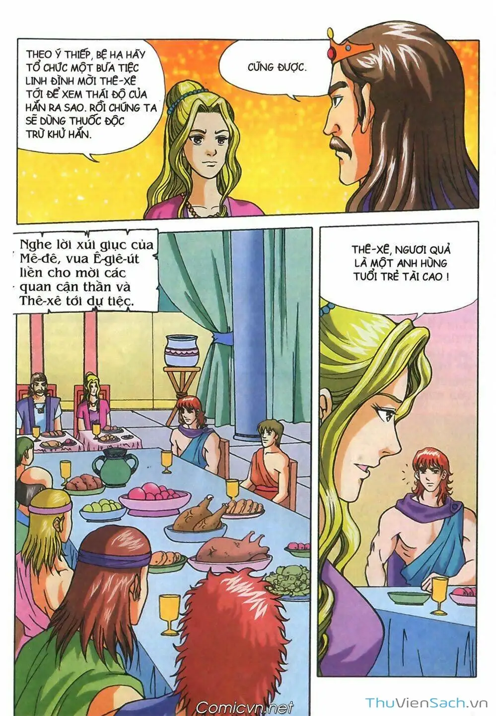 Truyện Tranh Thần Thoại Hy Lạp - Nguồn Gốc Các Vị Thần trang 3