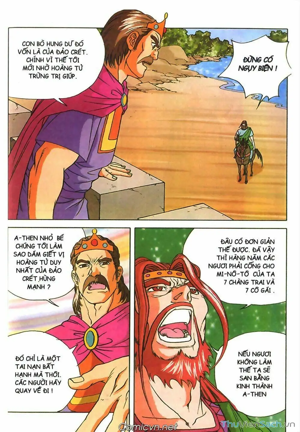 Truyện Tranh Thần Thoại Hy Lạp - Nguồn Gốc Các Vị Thần trang 3