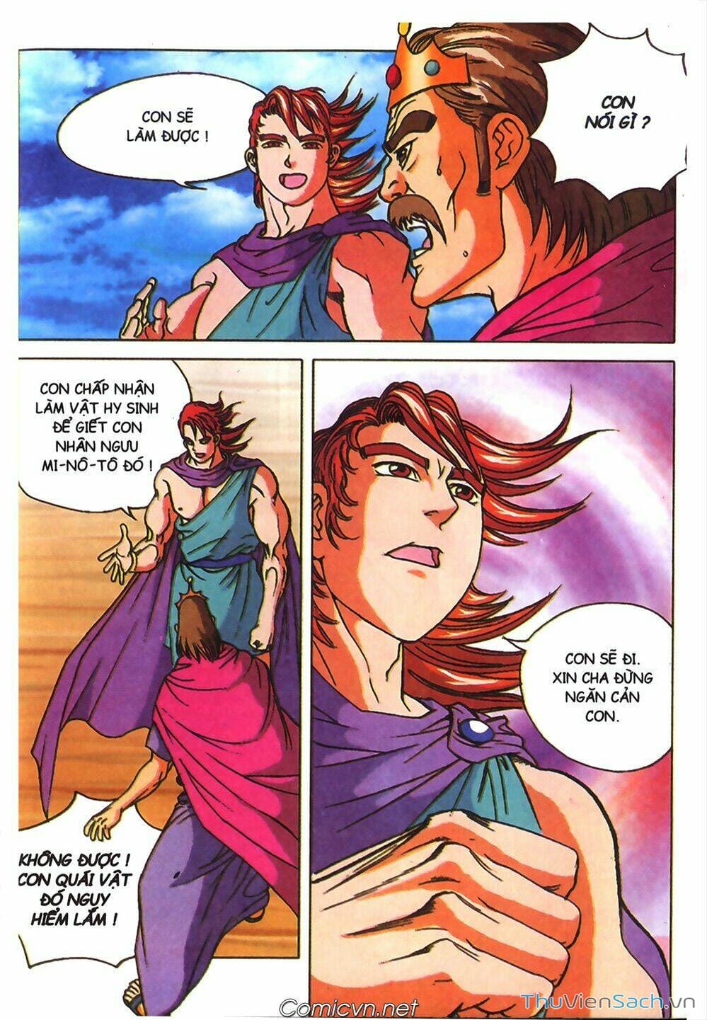 Truyện Tranh Thần Thoại Hy Lạp - Nguồn Gốc Các Vị Thần trang 3