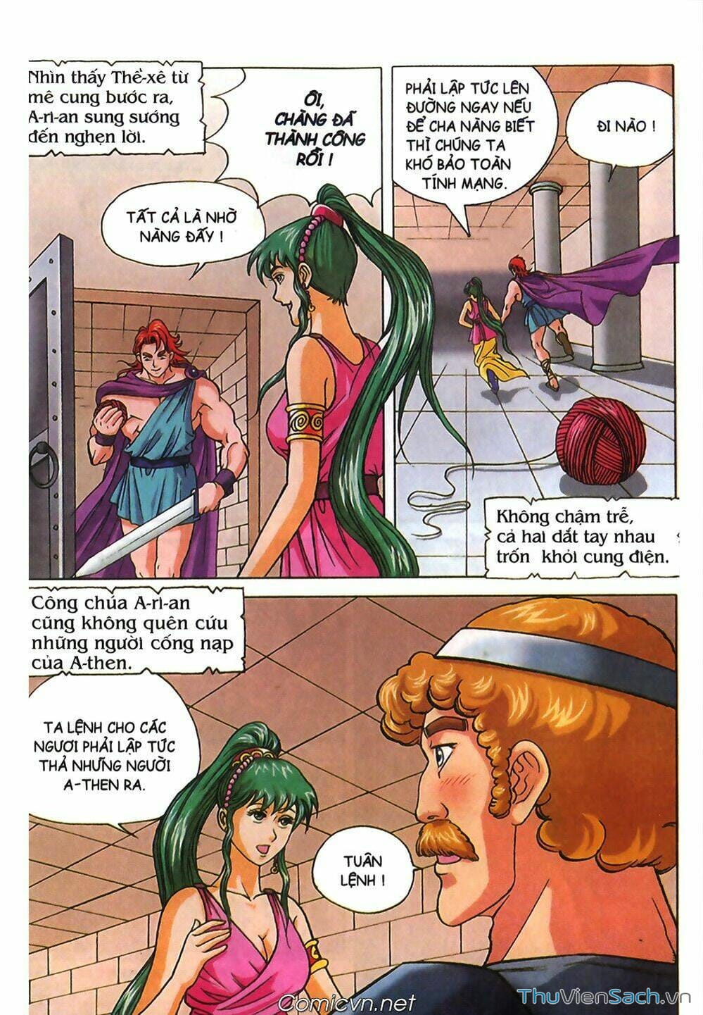 Truyện Tranh Thần Thoại Hy Lạp - Nguồn Gốc Các Vị Thần trang 3