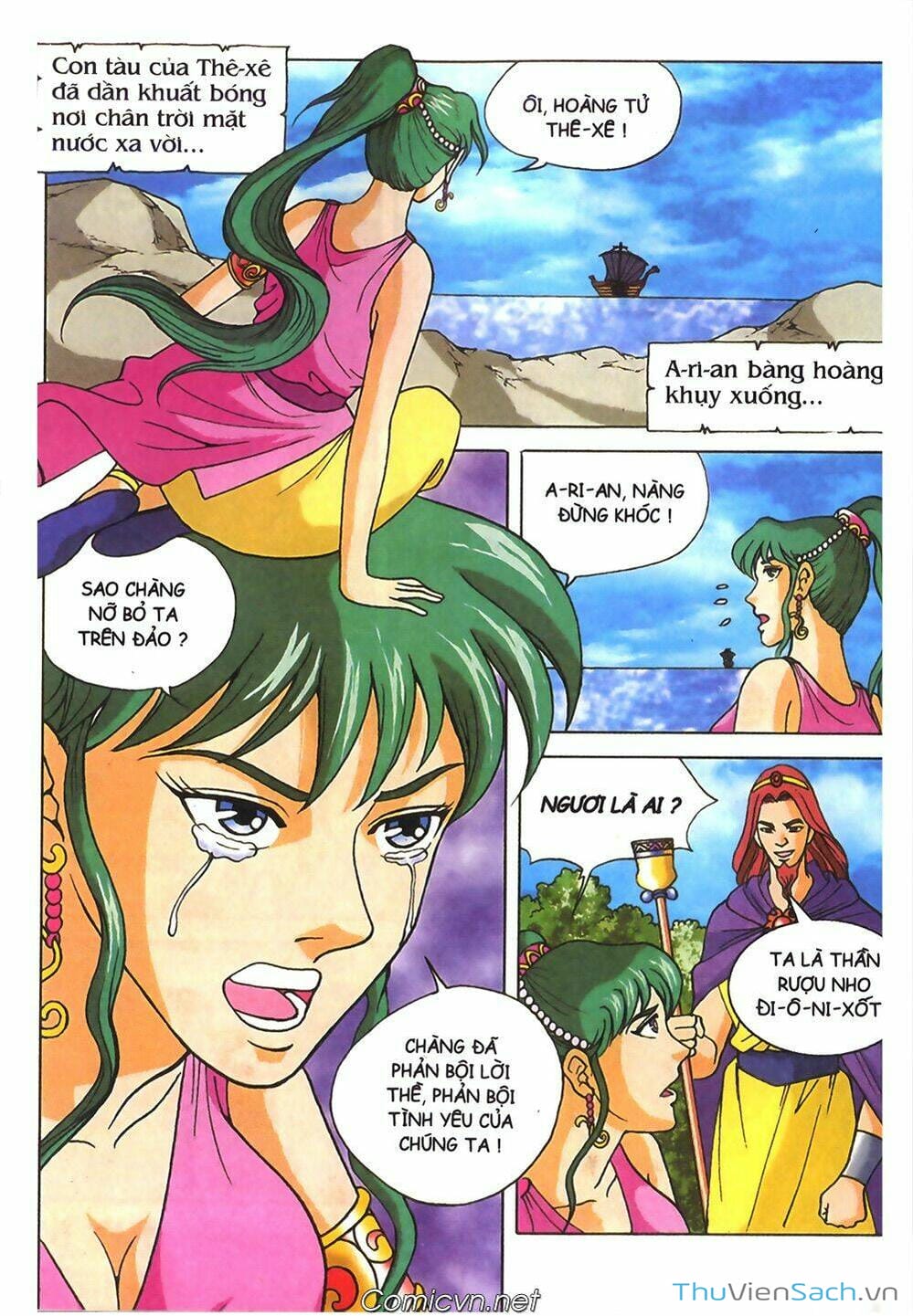 Truyện Tranh Thần Thoại Hy Lạp - Nguồn Gốc Các Vị Thần trang 3