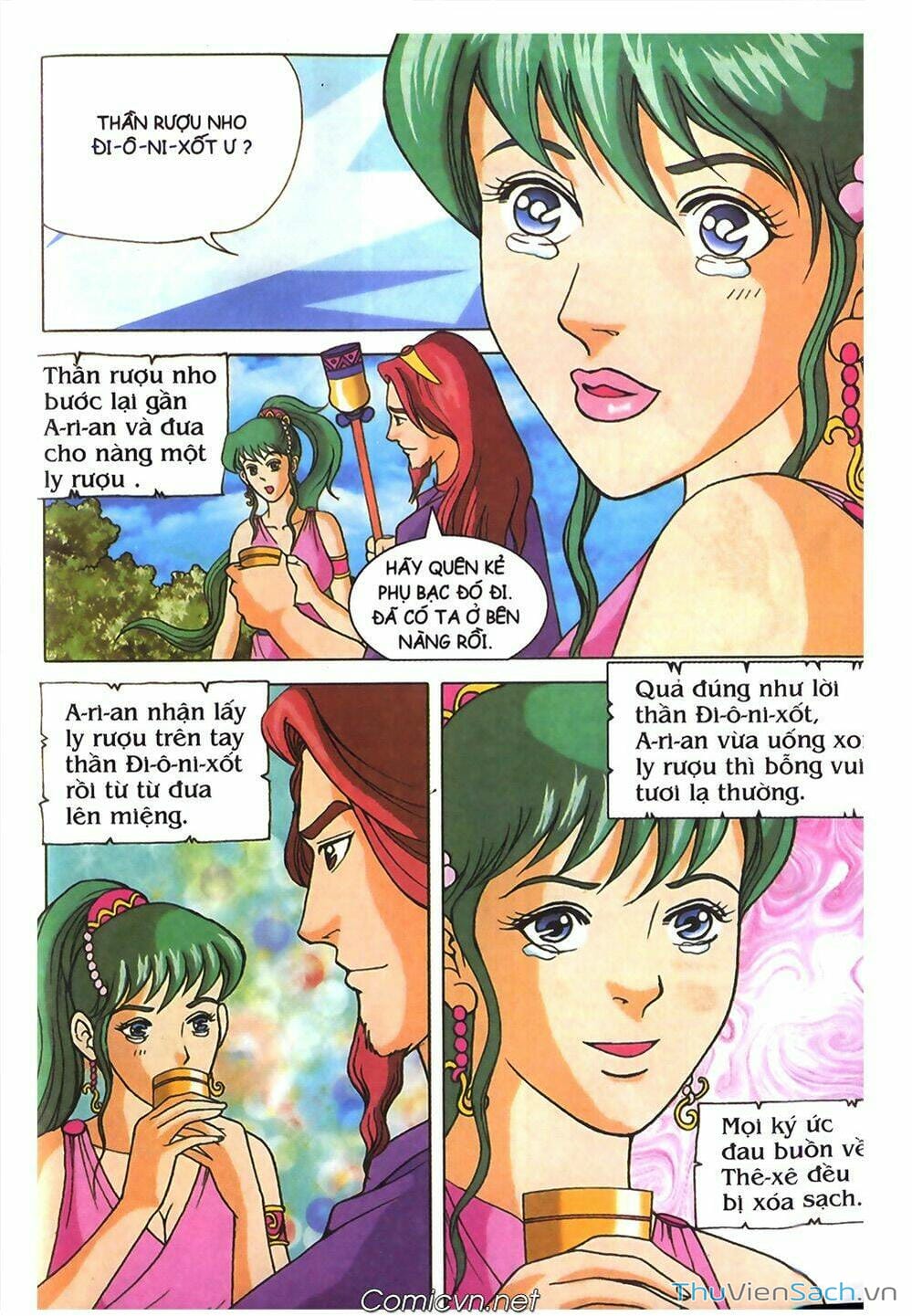Truyện Tranh Thần Thoại Hy Lạp - Nguồn Gốc Các Vị Thần trang 3
