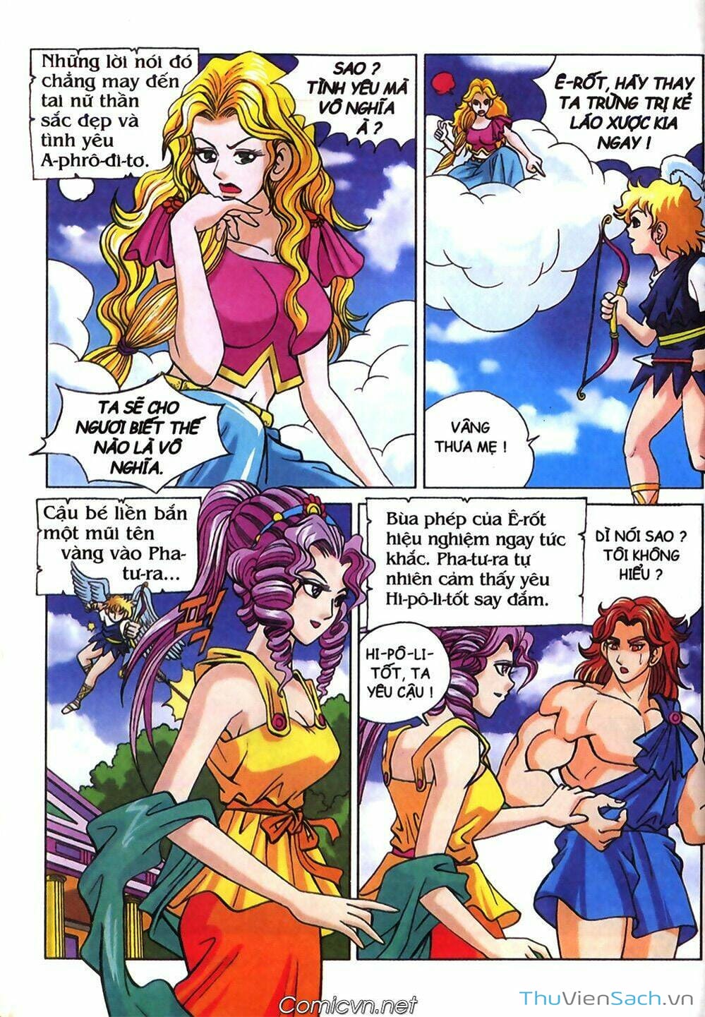 Truyện Tranh Thần Thoại Hy Lạp - Nguồn Gốc Các Vị Thần trang 3