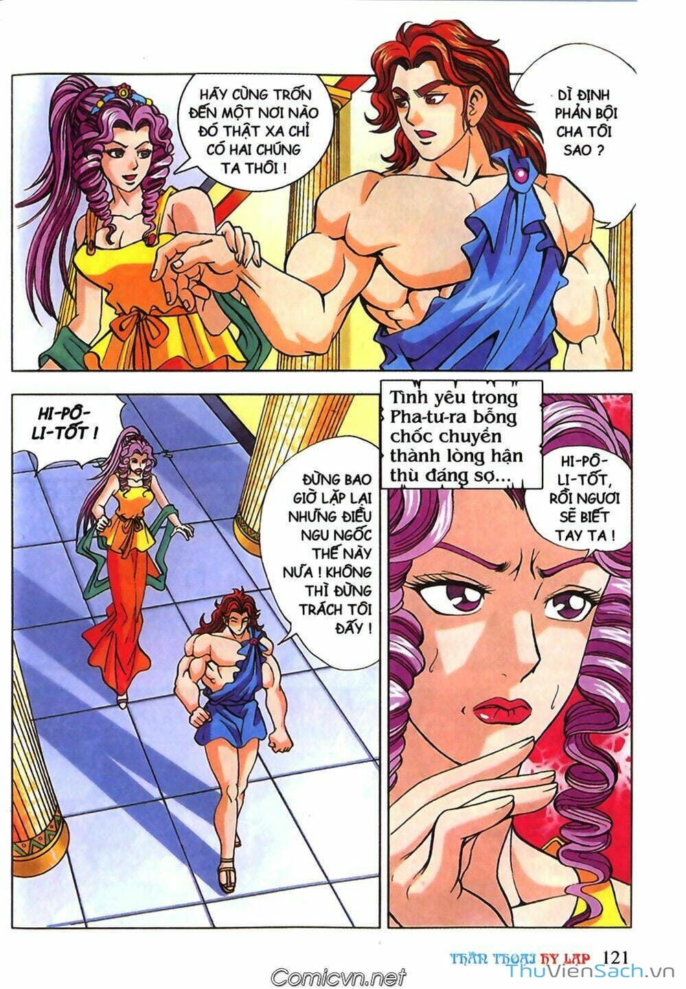 Truyện Tranh Thần Thoại Hy Lạp - Nguồn Gốc Các Vị Thần trang 3