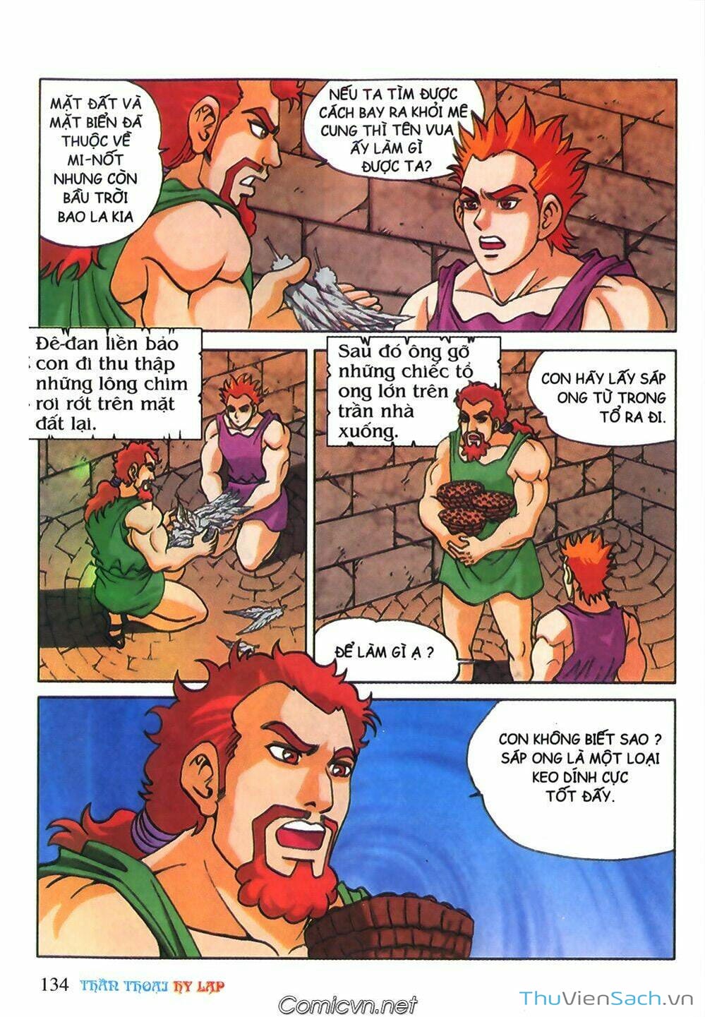 Truyện Tranh Thần Thoại Hy Lạp - Nguồn Gốc Các Vị Thần trang 3